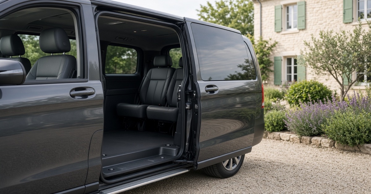 Véhicule de transport médical assis type VSL – habitacle confortable